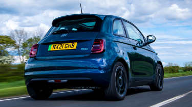 Used Fiat 500e - rear action
