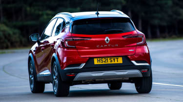 Renault Captur E-Tech long termer - first report rear action