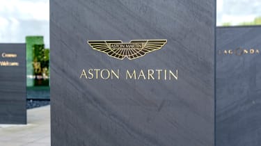 Aston Martin St Athan factory - badge