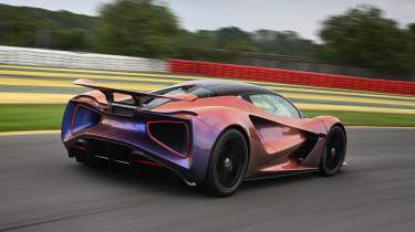 Lotus Evija - rear tracking