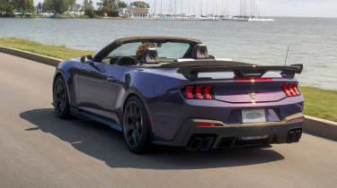 Ford Mustang Dark Horse SC convertible - rear 3/4