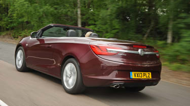 Vauxhall Cascada rear action