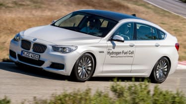 BMW 5 Series GT Hydrogen Fuel Cell - driving