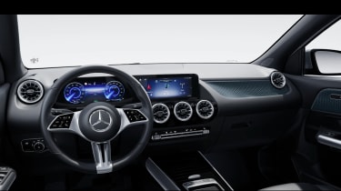 2024 Mercedes EQA facelift - interior