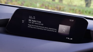 Mazda 3 - infotainment screen