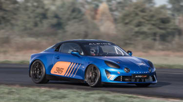 Alpine A110 Cup driving side