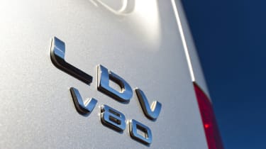 LDV V80 - badge