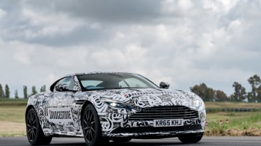 Aston Martin DB11 prototype - front drift