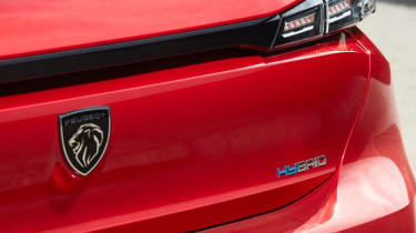 Peugeot 308 Hybrid - rear detail