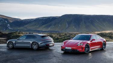 Porsche Taycan GTS and Sport Turismo GTS