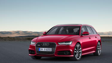 Audi A6 facelift - Avant front three quarter
