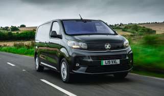 Vauxhall Vivaro Electric - front tracking