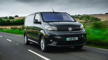 Vauxhall Vivaro Electric - front tracking