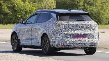 Renault Scenic facelift (camouflaged) - rear