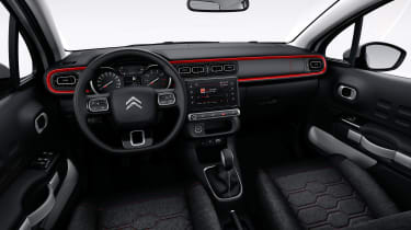 Citroen C3 2016 - interior black