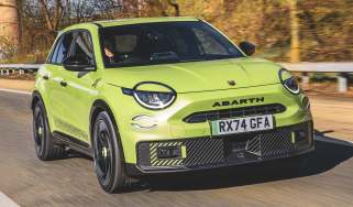 Abarth 600e UK - front