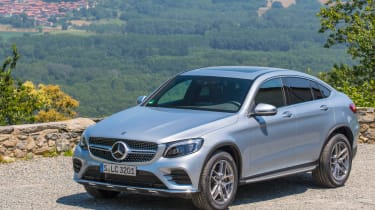Mercedes GLC Coupe 2016 - front quarter