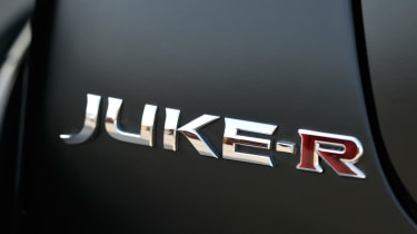 Nissan Juke R badge