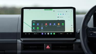 Kia PV5 Cargo - infotainment screen
