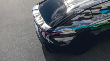 Peugeot 408 test car teaser image  - rear