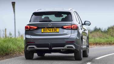 MG ZS - rear cornering