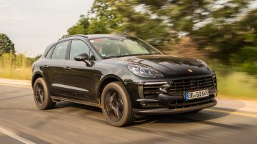 New Porsche Macan 2018 prototype review front quarter