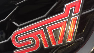 Subaru WRX STI - STI badge