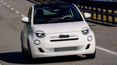 New Fiat 500 Hybrid - front tracking