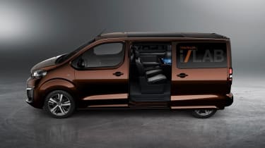 Peugeot Traveller i-Lab Concept - Side Profile Open Door