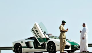 Dubai police car fleet