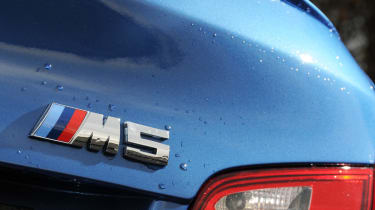 BMW M5 UK drive badge