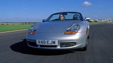 Porsche Boxster Mk1 - front action