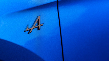 Alpine A390 - side badge