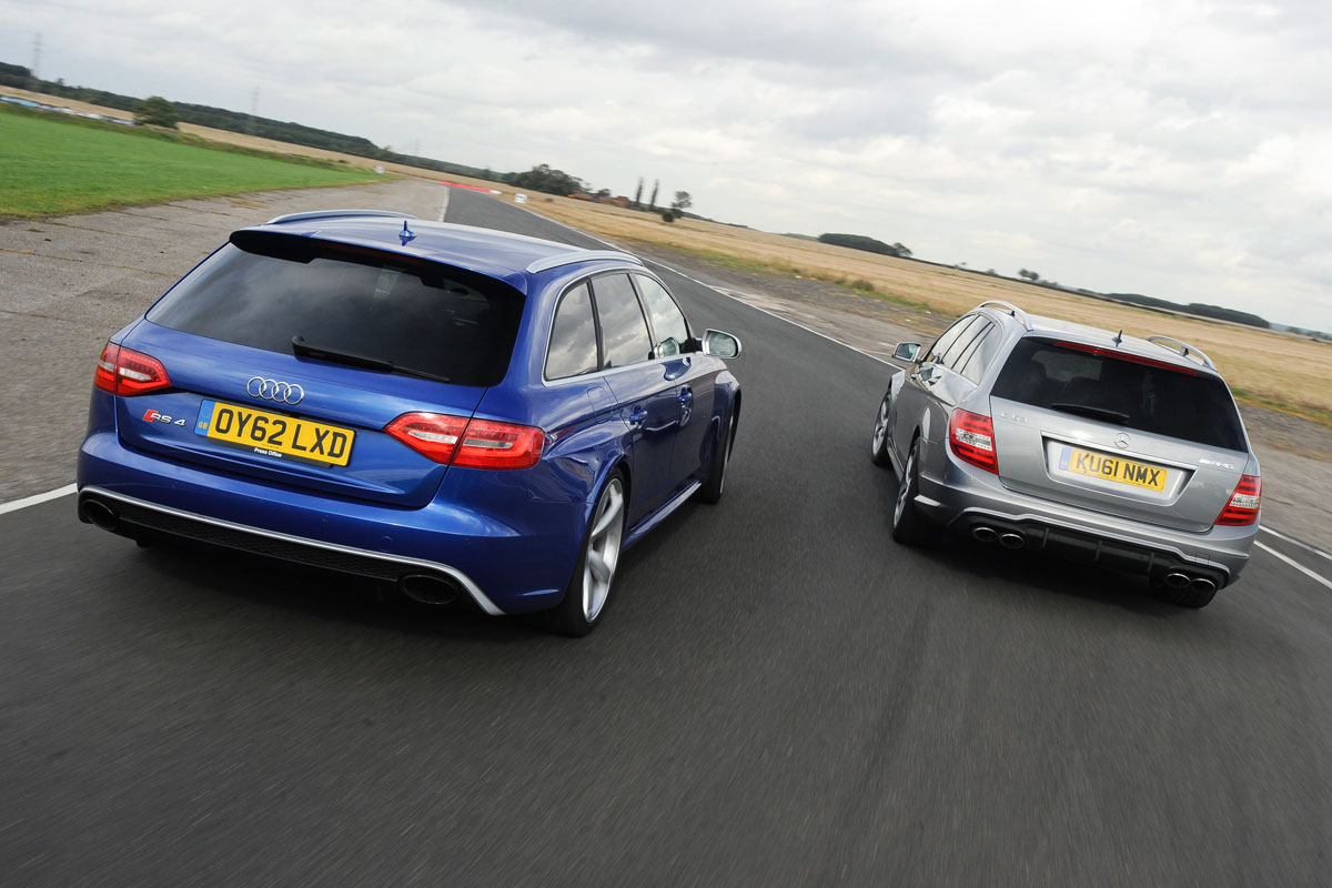 Audi Rs4 Vs C63 Amg Auto Express