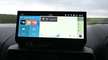 Citroen e-Berlingo - infotainment screen