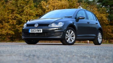 Volkswagen Golf hatchback 2013 front static