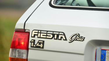 Ford Fiesta Mk2 - rear badge 2