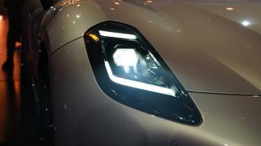 New Maserati GranCabrio Folgore - front head lights 
