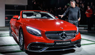Mercedes-Maybach S650 - show read front quarter