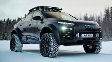 Audi Q6 e-tron off-road concept - front 3/4