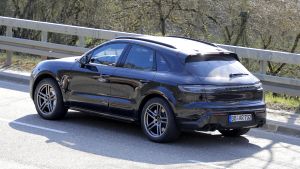 Porsche Macan spy shot