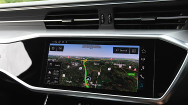 Audi A6 - infotainment screen