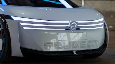 Peugeot Polygon concept - grille