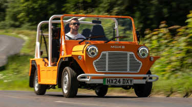 Electric Moke - front action