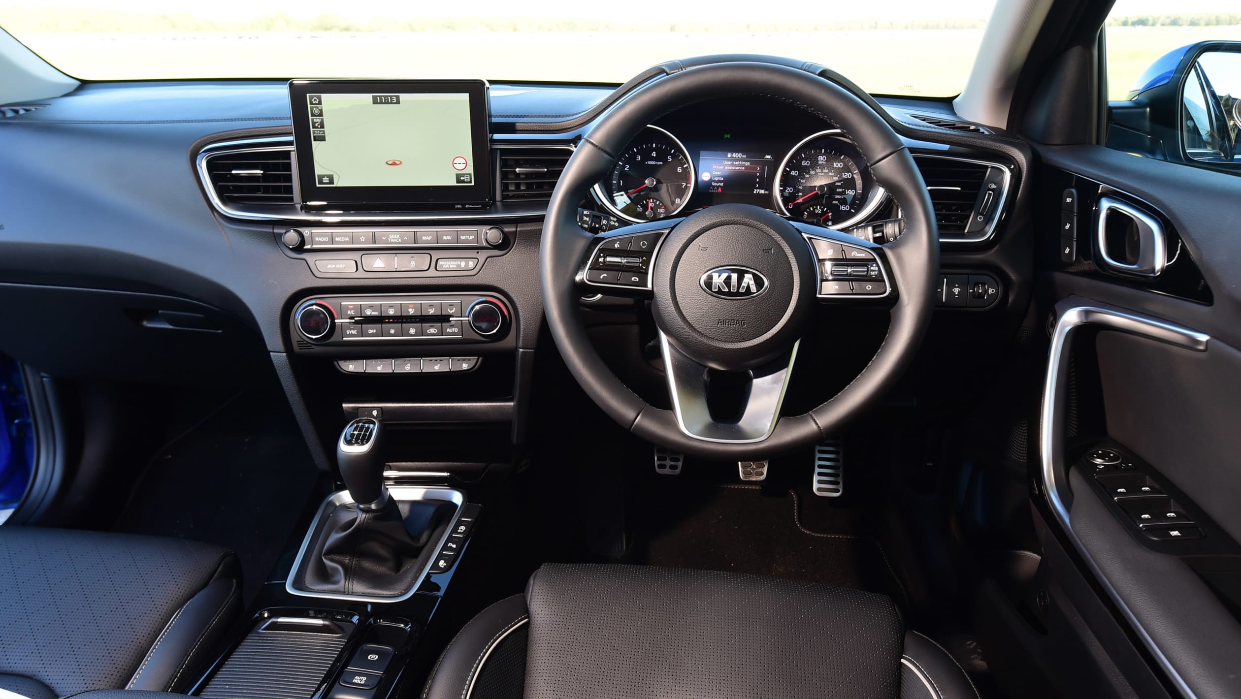 Kia Ceed Interior, Satnav, Dashboard & Options Auto Express