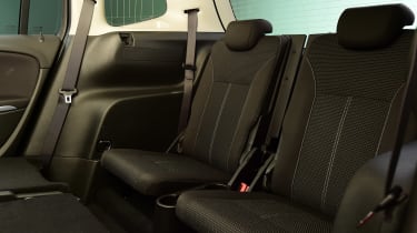 Vauxhall Zafira Tourer - studio back seats