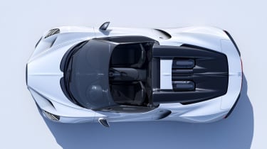 Bugatti W16 Mistral - above