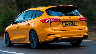 Ford Focus ST Estate: long-term test review - first report - rear tracking