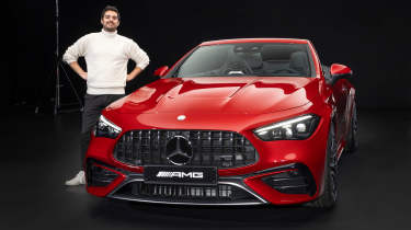 Jordan Katsianis and the Mercedes-AMG CLE 53 Cabriolet
