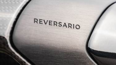 Pininfarina Battista Reversario name detail on the side